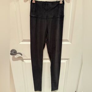 NWT Miami Black Suede-like leggings